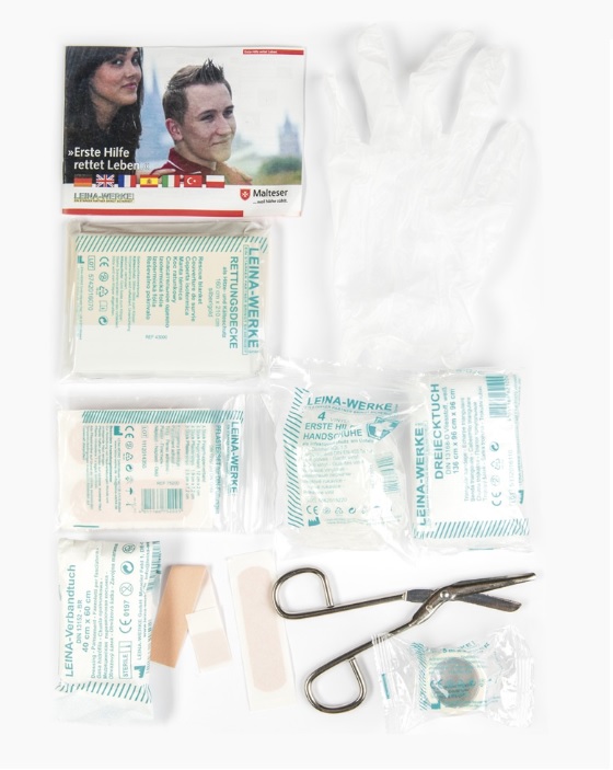 SMALL 25-PIECE FIRST AID SET LEINA - DARK COYOTE - 1 | YEO